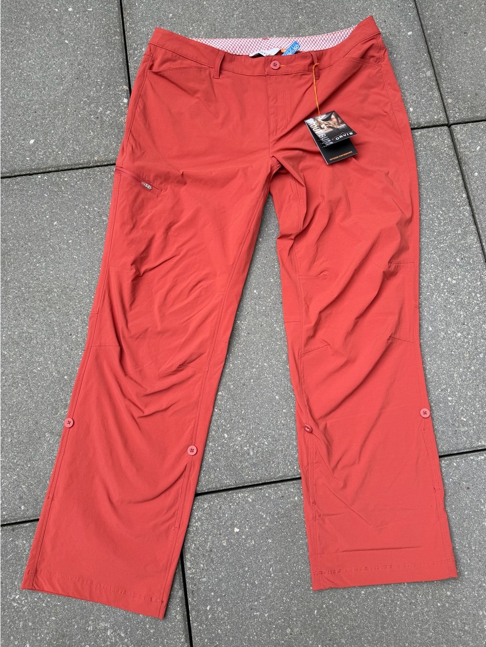 Orvis Trout Bum NWT Size 16 UPF 50 Quick Dry Hiking Fishing Pants